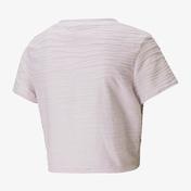 Puma Studio Skimmer Crop Kadın Mor T-Shirt