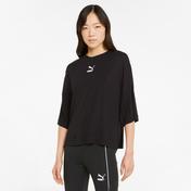 Puma Classics Oversized Kadın Siyah T-Shirt