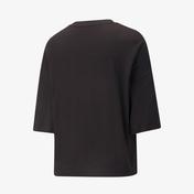 Puma Classics Oversized Kadın Siyah T-Shirt