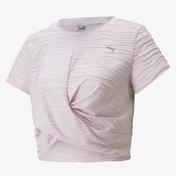 Puma Studio Skimmer Crop Kadın Mor T-Shirt