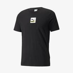 Puma Brand Love Erkek Siyah T-Shirt