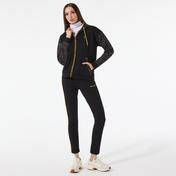 Skechers Printed Panel Full Zip Kadın Siyah Sweatshirt