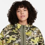 Nike Sportswear Woven P&G Kadın Yeşil Ceket