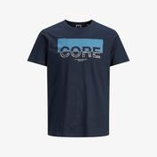 Jack & Jones Jcospace Logo Crew Neck Erkek Lacivert T-Shirt