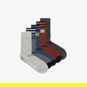 Jack & Jones Jacmelange Logo 5'li Erkek Turuncu Çorap