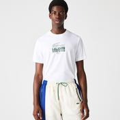 Lacoste Regular Fit Bisiklet Yaka Erkek Beyaz T-Shirt