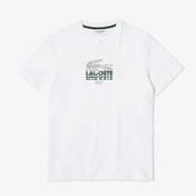 Lacoste Regular Fit Bisiklet Yaka Erkek Beyaz T-Shirt