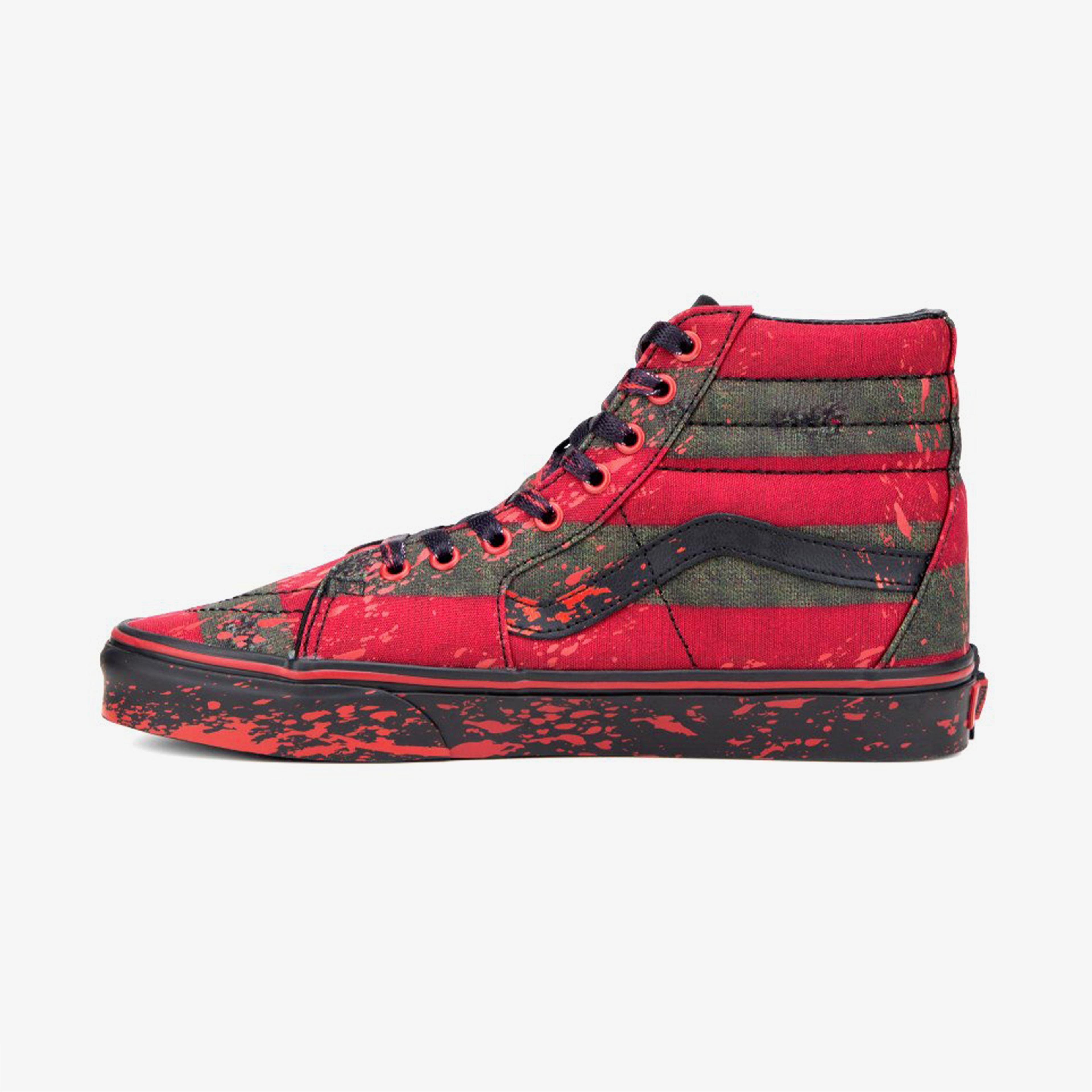 Vans X Nightmare On Elm Street SK8-Hi Erkek Kırmızı Sneaker