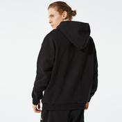 Urban Theory Essentials Baskılı Lime Splash Erkek Siyah Sweatshirt