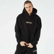 Urban Theory Essentials Baskılı Lime Splash Erkek Siyah Sweatshirt