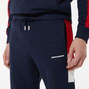 Skechers Terry Fleece Colorblock Erkek Lacivert Eşofman Altı