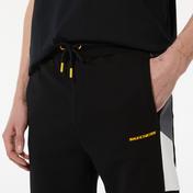 Skechers Terry Fleece Colorblock Erkek Siyah Eşofman Altı