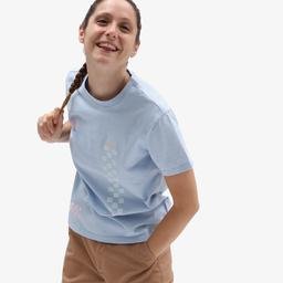 Vans Og Wash Bff Kadın Mavi T-Shirt