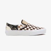 Vans UA Classic Slip-On Patchwork Kadın Kahverengi Sneaker