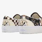 Vans UA Classic Slip-On Patchwork Kadın Kahverengi Sneaker