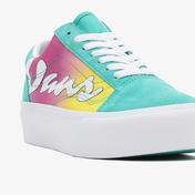 Vans Ua Old Skool Platform Kadın Yeşil Sneaker