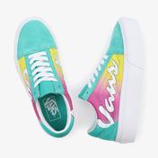 Vans Ua Old Skool Platform Kadın Yeşil Sneaker
