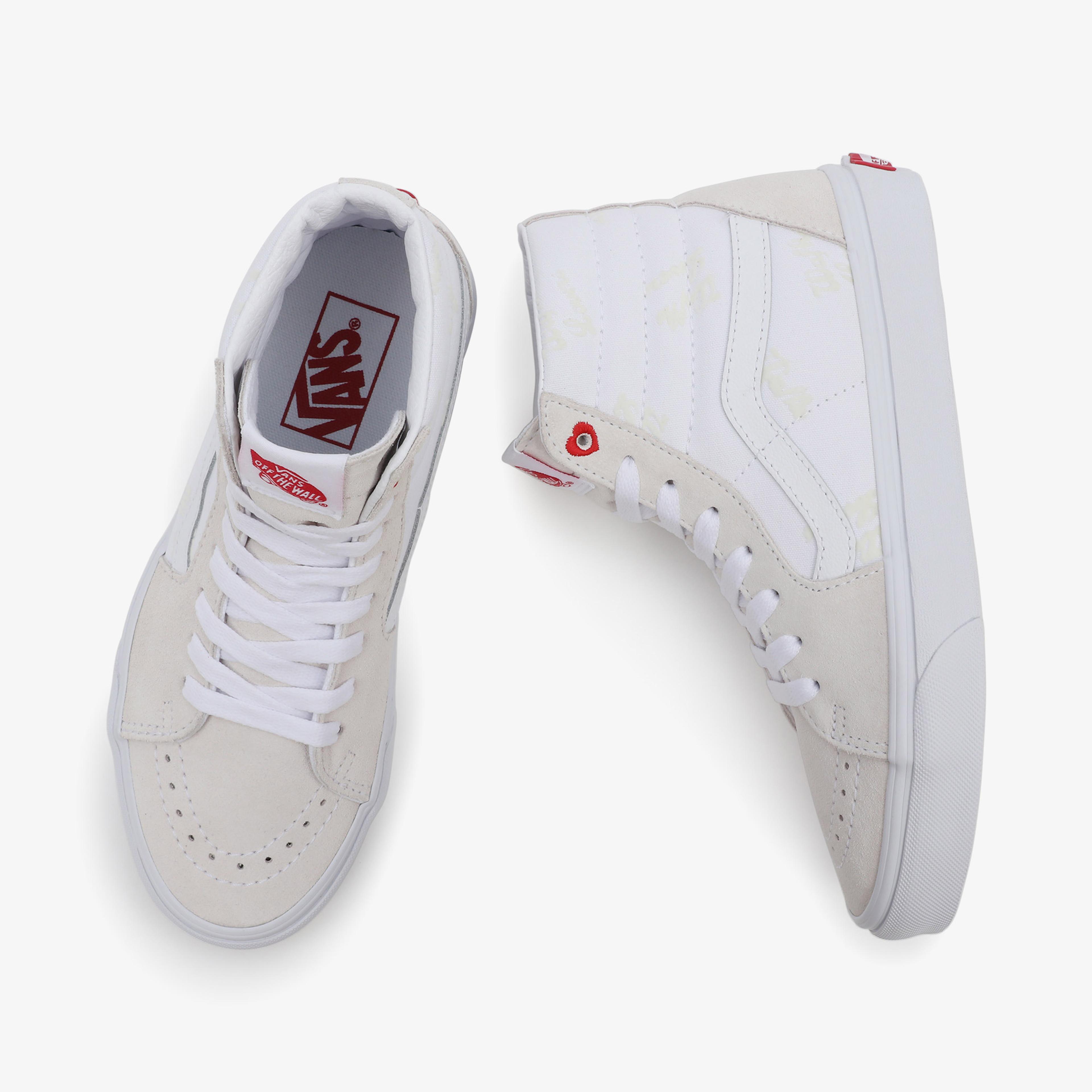 Vans Waffle Lovers Sk8-Hi Unisex Beyaz Sneaker