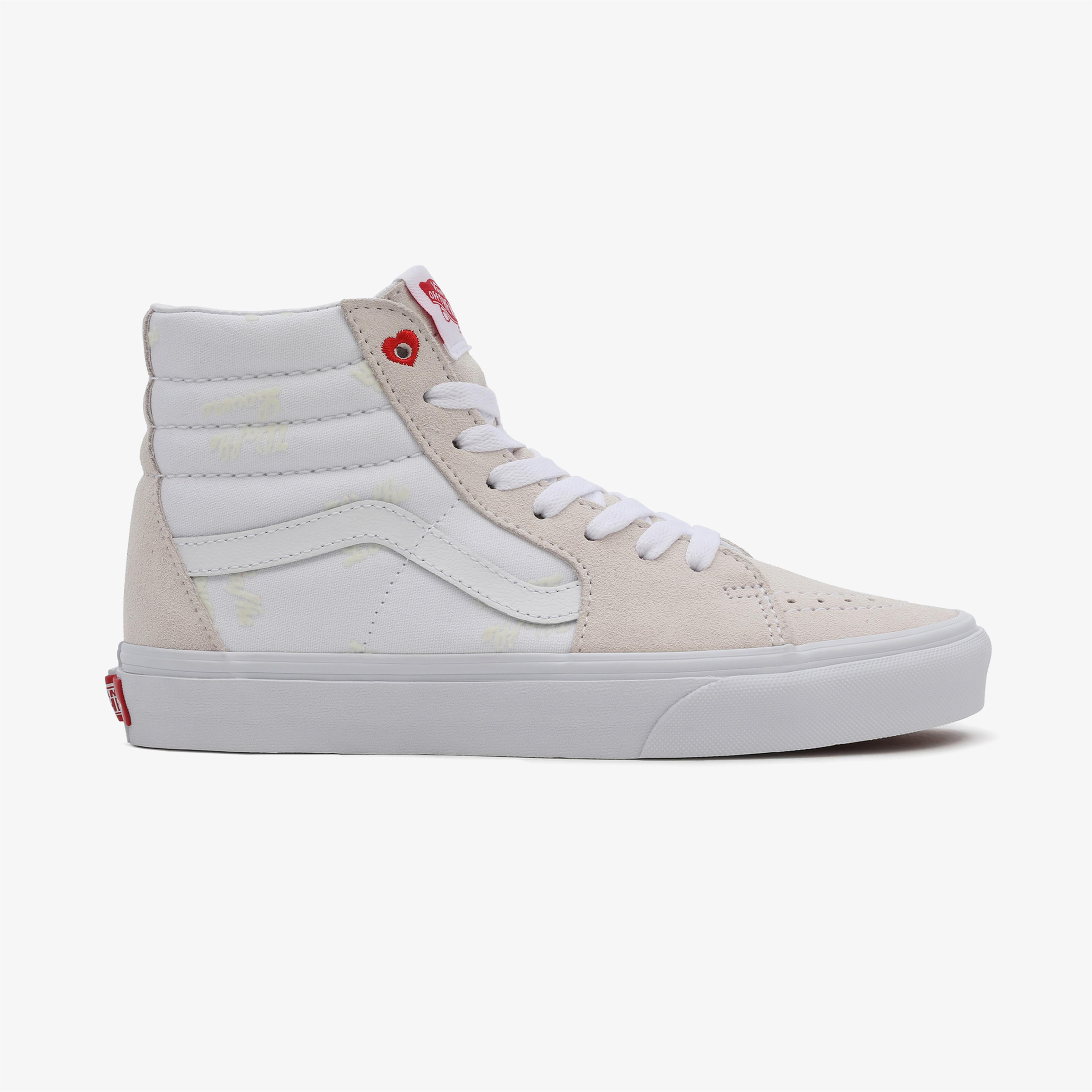 Vans Waffle Lovers Sk8-Hi Unisex Beyaz Sneaker