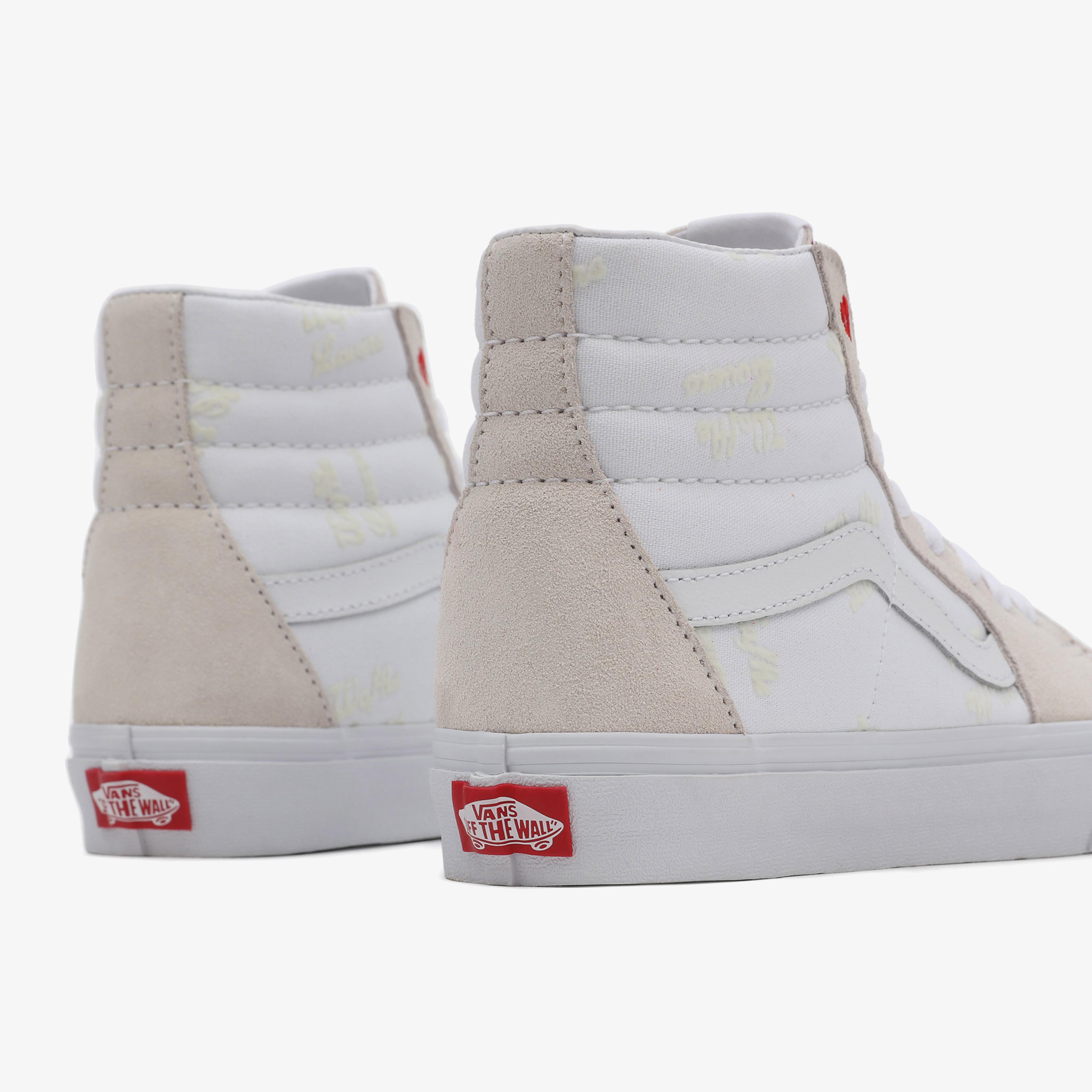 Vans Waffle Lovers Sk8-Hi Unisex Beyaz Sneaker
