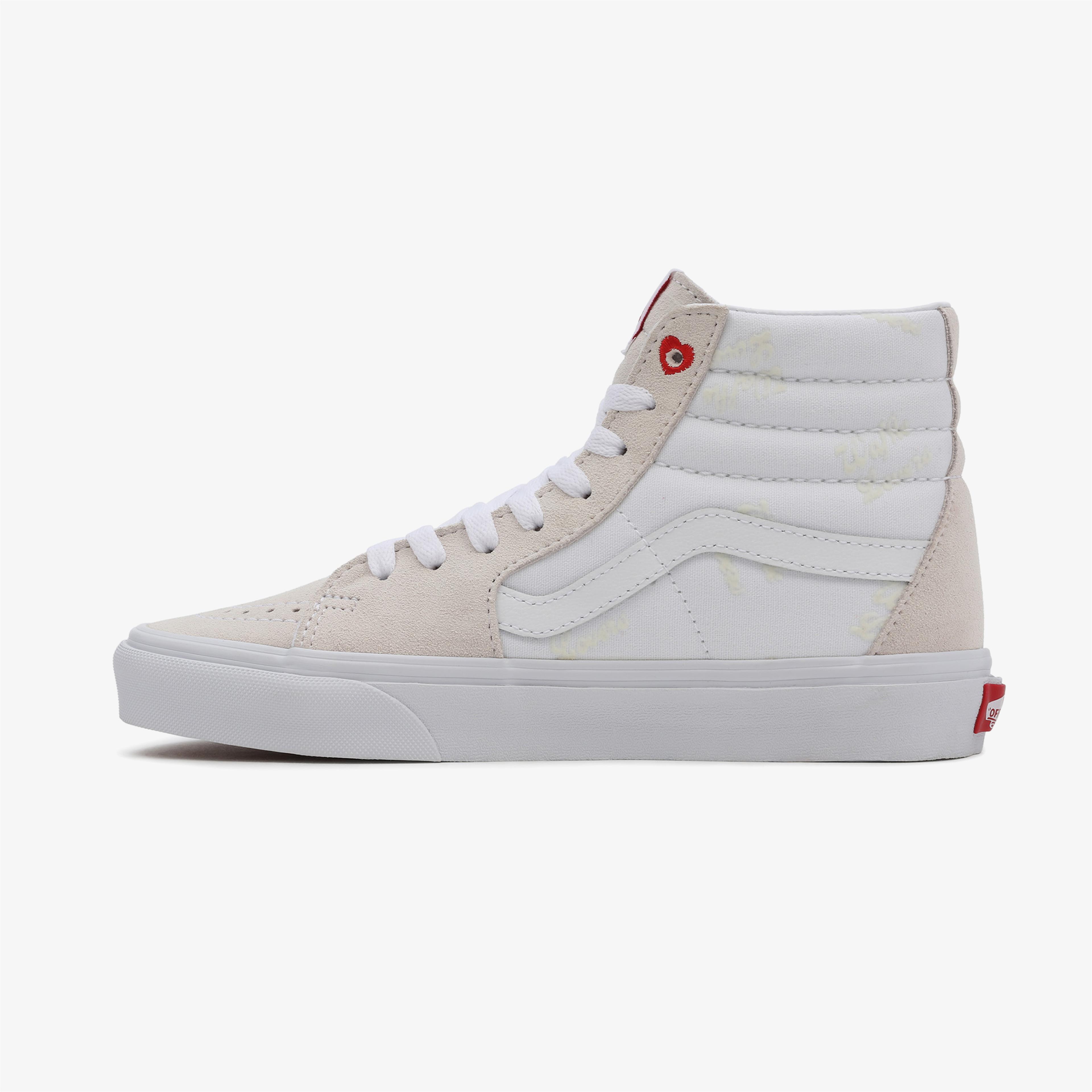 Vans Waffle Lovers Sk8-Hi Unisex Beyaz Sneaker