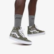 Vans UA Sk8-Hi Unisex Yeşil Sneaker