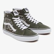 Vans UA Sk8-Hi Unisex Yeşil Sneaker