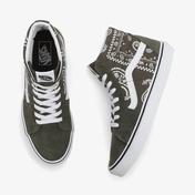 Vans UA Sk8-Hi Unisex Yeşil Sneaker
