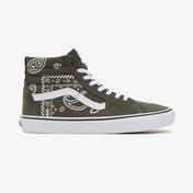 Vans UA Sk8-Hi Unisex Yeşil Sneaker