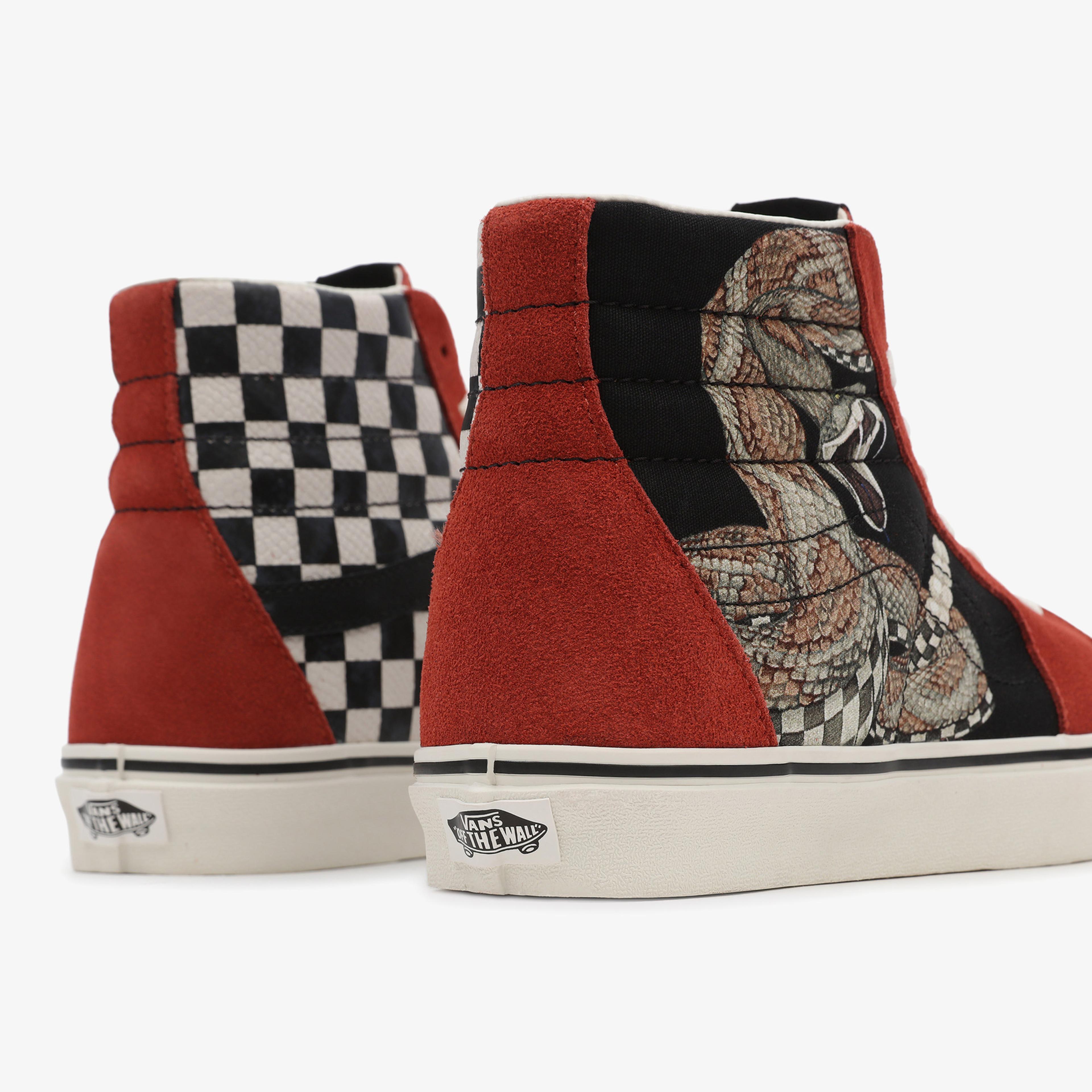 Vans UA Sk8-Hi Kadın Kırmızı Sneaker