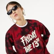 Vans X Frıday 13Th Crew Kadın Kırmızı Sweatshirt