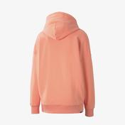 Puma Downtown Kadın Turuncu Kapüşonlu Sweatshirt