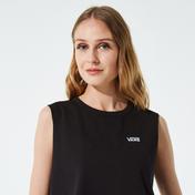 Vans Junior V Muscle Crop Kadın Siyah T-Shirt