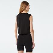 Vans Junior V Muscle Crop Kadın Siyah T-Shirt