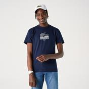 Lacoste Erkek Regular Fit Bisiklet Yaka Baskılı Lacivert T-Shirt