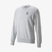 Puma Pivot Crew EMB Erkek Gri Sweatshirt