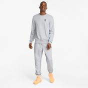 Puma Pivot Crew EMB Erkek Gri Sweatshirt
