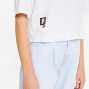 Puma Brand Love Oversized Kadın Beyaz T-Shirt