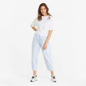 Puma Brand Love Oversized Kadın Beyaz T-Shirt