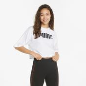 Puma x Batman Crop Kadın Beyaz T-Shirt