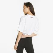 Puma x Batman Crop Kadın Beyaz T-Shirt
