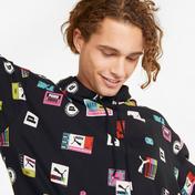 Puma Brand Love Erkek Siyah Kapüşonlu Sweatshirt