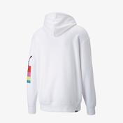 Puma Brand Love Multiplacement Erkek Beyaz Kapüşonlu Sweatshirt