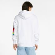 Puma Brand Love Multiplacement Erkek Beyaz Kapüşonlu Sweatshirt