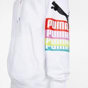 Puma Brand Love Multiplacement Erkek Beyaz Kapüşonlu Sweatshirt
