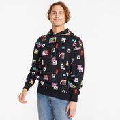 Puma Brand Love Erkek Siyah Kapüşonlu Sweatshirt