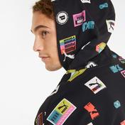 Puma Brand Love Erkek Siyah Kapüşonlu Sweatshirt