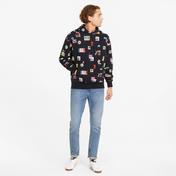 Puma Brand Love Erkek Siyah Kapüşonlu Sweatshirt