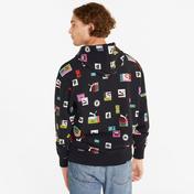 Puma Brand Love Erkek Siyah Kapüşonlu Sweatshirt