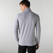 Lacoste Erkek Regular Fit Boğazlı Yaka Gri Sweatshirt
